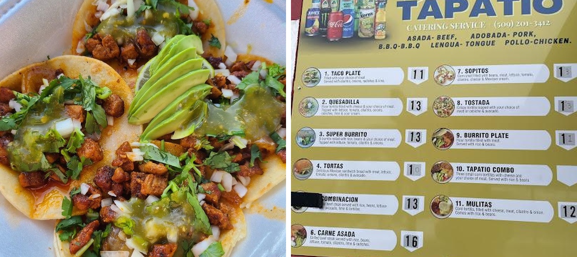 Taco Truck Menu